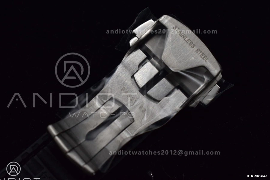 418 Gummy Dial Sophisticated Super Edition Strap A8900 Gray SS 1:1 Black Best on Constellation SBF Clone 0409